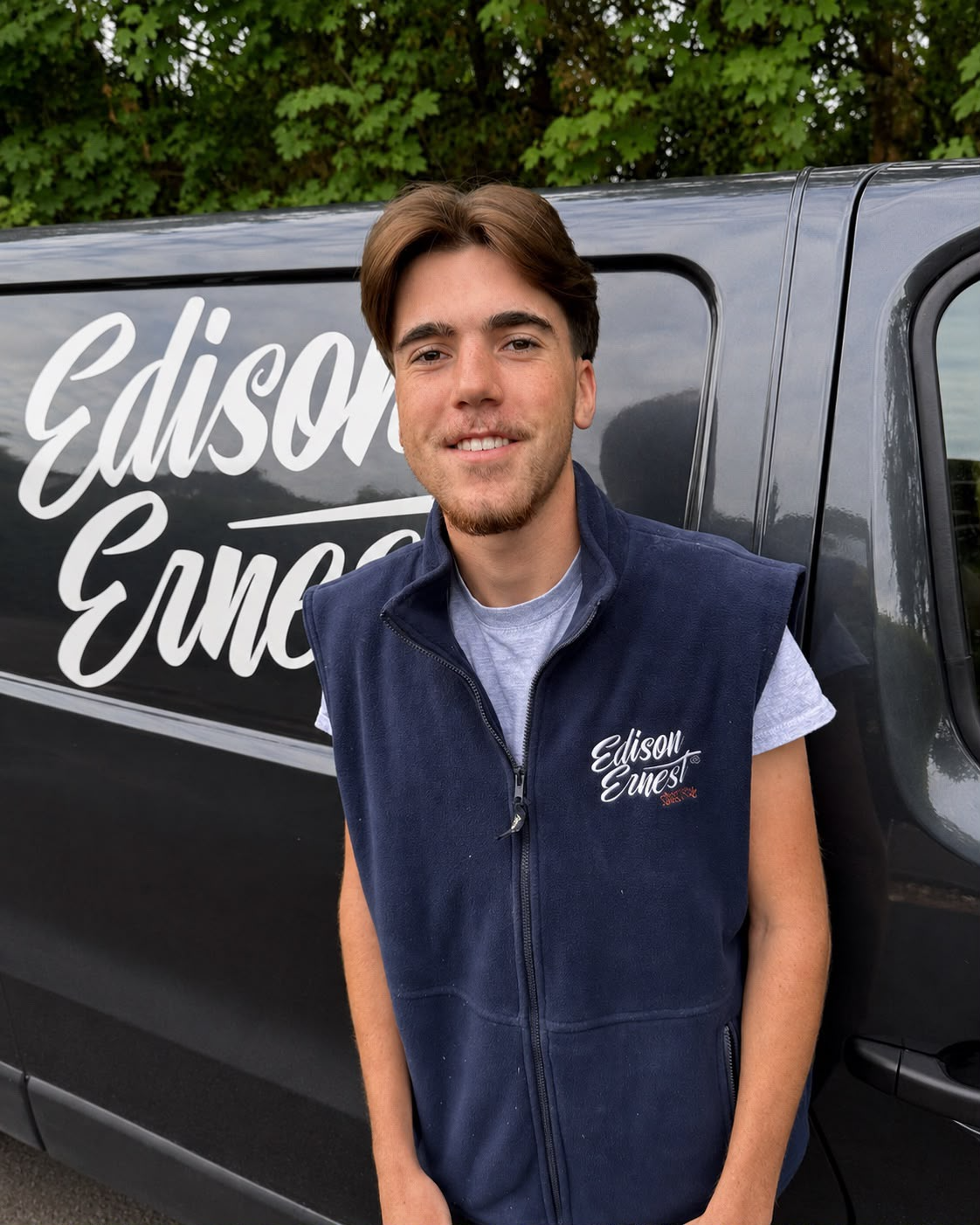 Archie, Landscaper at Edison Ernest